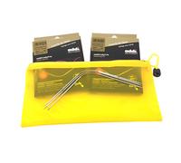 Camtiac addiCraSyTrio Strumpfstricknadel-Set 2 und 2,5 ADDI Crasy Trio Rundstricknadel