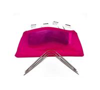Camtiac addiCraSyTrio Strumpfstricknadel-Set 4,0 & 4,5 ADDI Crasy Trio Rundstricknadel