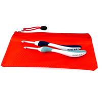 Camtiac addiSwing Maxi Häkelnadel Wollhäkelnadel mit Aufbewahrungstache 2er-Set Stärken: 5,5mm 6mm