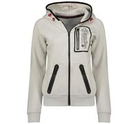 Canadian Peak Fonaldeak_Lady - Women's Zip Hoodie Pockets - Sweatshirt Sweater Long Sleeve Warm Hoodie Jacket - Women's Spring Summer Autumn Winter Season (Light Grey L)