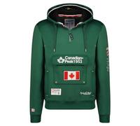Canadian Peak Galapagos_Men - Men's Zip Pocket Hoodie - Sweatshirt Sweater Logo Long Sleeve Warm - Men's Spring Summer Fall Winter Season (Fir Green XL)