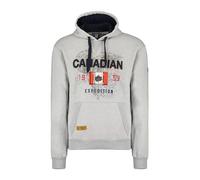 Canadian Peak Hoodie "Guitreak" in Grau - Größe XL | Herren Sweatshirts Jacken
