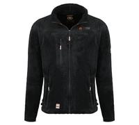 Canadian Peak Uploadeak_Men - Men's Warm Mid Thick Fleece Zip - Men's Autumn Winter Spring Warm Jacket - Long Sleeve Sweater Soft Comfort Outdoor (Black XL)
