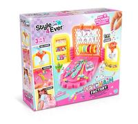 Canal Toys - Style 4 Ever DIY - Schlüsselanhänger Fabrik 3-in-1 für Kinder ab 6 Jahren - Kreativset mit Paracord, Perlen und Charms - Bis zu 10 individuelle Schlüsselanhänger gestalten - OGF 366