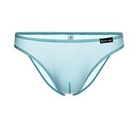 Canarea Herren Slips Ultra Dünn Atmungsaktive Elastisch Unterhose Pants String-Tangas Trunk Bulge Beutel Slip für Männer (M, Hell Blau)