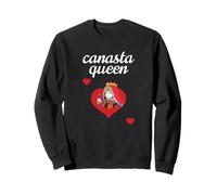 Canasta Queen - Spielkarten Liebhaber klassisches Kartenspiel Sweatshirt