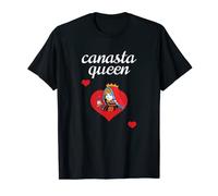 Canasta Queen - Spielkarten Liebhaber Klassisches Kartenspiel T-Shirt