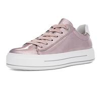 ara Damen Canberra Sneaker, Altrosa,Weiss, 37 EU Weit