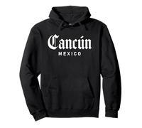 Cancun Mexiko Retro Urlaub Sonnenuntergang Pyramide Trip Resort 2026 Pullover Hoodie