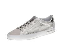 Candice Cooper Dafne-Sneakers aus Leder und Veloursleder-Weiß, Weiß-Grau 40