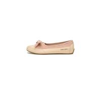 Candice Cooper Damen Candy Bow Ballerinas, Größe 38.5 EU, Ecru Ancient Rose, 36 EU
