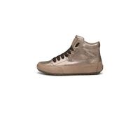 Candice Cooper Hohe Sneakers aus Leder, Taubengrau 34