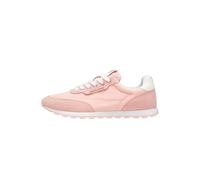 Candice Cooper Plume.-Sneakers aus Veloursleder und Stoff, Rosa 38