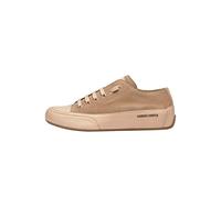 Candice Cooper Rock S-Sneakers aus Veloursleder und Leder in Vintage-Optik Hellbraun 41