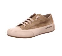 Candice Cooper Rock S-Sneakers aus Veloursleder und Leder in Vintage-Optik, Hellbraun 39/