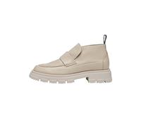 Candice Cooper Stiefaletten aus Leder, Hellgrau 39