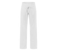 Raffaello Rossi Straight Leg Sweatpants mit elastischem Bund in Weiss, Größe 32
