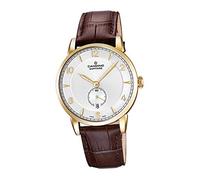 Candino Armband-Uhr Herren C4592/2 Elegant Analog Quarz Leder Uhr braun D2UC4592/2 EIN Geschenk zu Weihnachten, Geburtstag, Valentinstag für den Mann