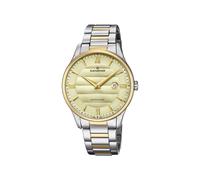 Candino C4639/2 Herren-Armbanduhr, analog, klassisch, Quarzuhr mit Edelstahlarmband, Silber-gelb, Gold, Armband