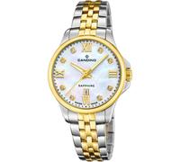 Candino Damenuhr Edelstahl Silber Gold Elegance Armbanduhr UC4767/1 Analoguhr