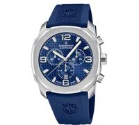 Candino Herrenuhr Kautschuk blau Sport Armbanduhr UC4774/4 Chronograph