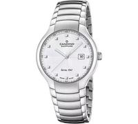 Candino Swiss Herrenuhr Analog aus Edelstahl 316l Silberfarben