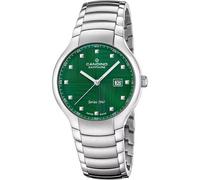 Candino Swiss Herrenuhr Analog aus Edelstahl 316l Silberfarben