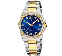 Candino Swiss Damen Armbanduhr Edelstahl 316L Multi - Quarzwerk - Saphirglas - Wasserdicht bis 5 ATM C4752/2 - Lady Elegance