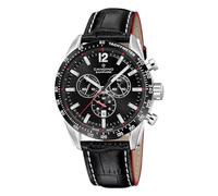 Candino Herrenuhr Leder schwarz Sport Armbanduhr UC4758/4 Chronograph