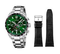 Candino Uhr Für Herren C4757/C Gents Chrono Silber Edelstahl Case SilberEdelstahl Band