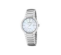 Candino Swiss Damen Uhr Analog Edelstahl 316L Silber - Quarzwerk - Saphirglas hochresistent - 10 ATM wasserdicht - Kalender C4793/1 1947