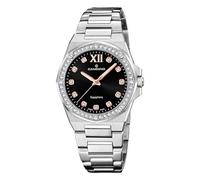 Candino Swiss Damenuhr Analog aus Edelstahl 316l Silberfarben