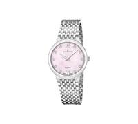 Candino Swiss Damen Uhr Analog Edelstahl 316L Silber - Quarzwerk - Saphirglas hochresistent - 5 ATM wasserdicht C4787/2 1947