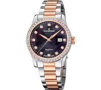 Candino Swiss Damenuhr Analog aus Edelstahl 316l Silberfarben