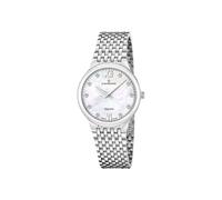 Candino Swiss Damen Uhr Analog Edelstahl 316L Silber - Quarzwerk - Saphirglas hochresistent - 5 ATM wasserdicht C4787/1 1947
