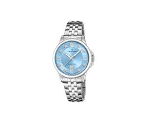 Candino Swiss Damenuhr Analog aus Edelstahl 316l Silberfarben