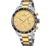 Candino Herrenuhr C4748/A Gents Chrono Gehäuse aus Edelstahl 316L Multi Armband aus Edelstahl 316L Multi, beige