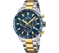 Candino Herrenuhr C4748/B Gents Chrono Gehäuse aus Edelstahl 316L Multi Armband aus Edelstahl 316L, blau