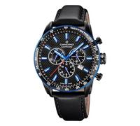 Candino Herrenuhr Leder schwarz Sport Armbanduhr UC4759/4 Chronograph