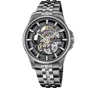 Candino Herrenuhr C4782/3 Automatic Gehäuse aus Edelstahl 316L Schwarz Armband Edelstahl 316L Schwarz, Schwarz