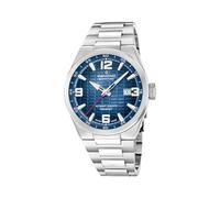 Candino Swiss Herren Uhr Analog aus Edelstahl 316L Silber - Quarzwerk - Kalender - Saphirglas mit hoher Widerstandsfähigkeit - Wasserdicht bis 10 ATM C4797/3 1947