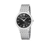 Candino Swiss Herren Uhr Analog aus Edelstahl 316L Silber - Quarzwerk - Saphirglas mit hoher Widerstandsfähigkeit - Wasserdicht bis 5 ATM C4786/4 1947