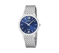 Candino Swiss Herren Uhr Analog aus Edelstahl 316L Silber - Quarzwerk - Saphirglas mit hoher Widerstandsfähigkeit - Wasserdicht bis 5 ATM C4786/2 1947