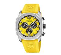Candino Herrenuhr Kautschuk gelb Sport Armbanduhr UC4774/1 Chronograph