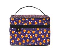 Candy Corn K Make-up-Tasche, niedliche Kosmetiktasche für Damen, Kulturbeutel, große Reise-Make-up-Organizer-Tasche