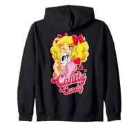 Candy Raccoon Cartoon Japanische 80er Jahre Retro Vintage Anime Manga Kapuzenjacke