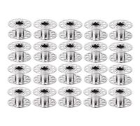 Canigegui Nähmaschinen-Spulenkapsel,20-teiliges Edelstahl-Spulen Set,Nähmaschinenzubehör - Für Schneider Designer Experten Anfänger Frauen Männer Oma Mutter