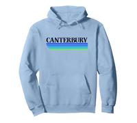 Canterbury England Retro-Grafik - Canterbury UK CV29X Pullover Hoodie
