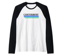 Canterbury England Retro-Grafik - Canterbury UK CV29X Raglan