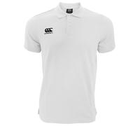 Canterbury Herren Waimak Kurzarm Pique Polo Shirt (Weiß) S